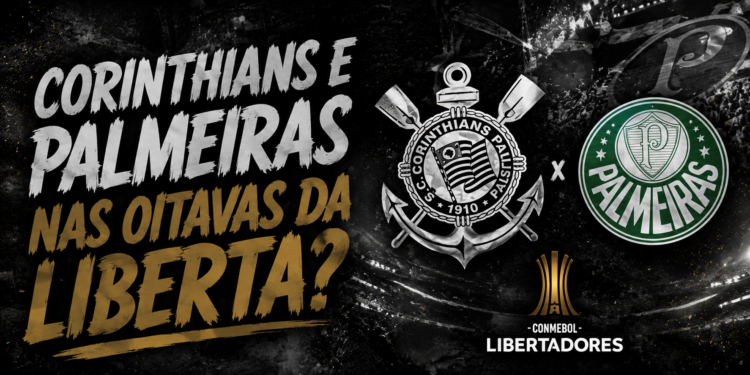 Corinthians e Palmeiras nas oitavas da Libertadores vira possibilidade; veja os potes