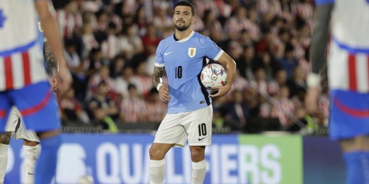 Uruguai confirma lesão, mas descarta corte de Arrascaeta